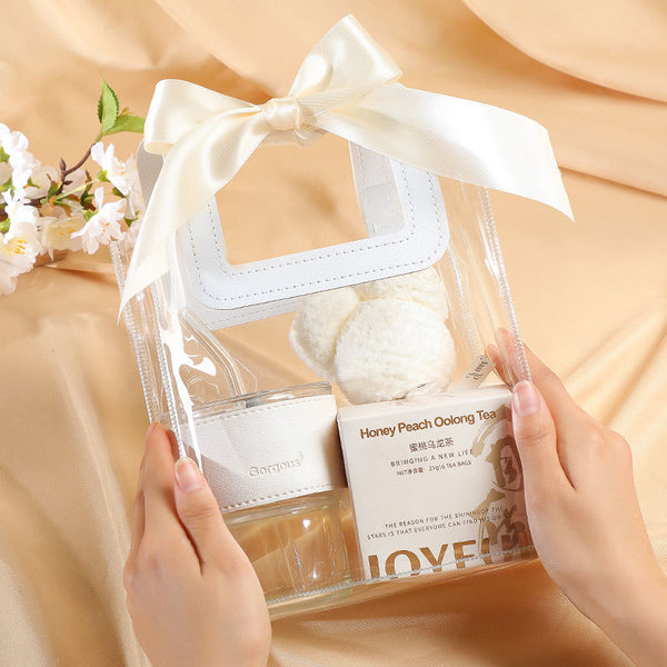 Modernes Geschenkset für Frauen – Thermobecher, Handtuch & Accessoires in Geschenkverpackung (z. B. für Geburtstag, Mitarbeiter:innen, Bridesmaids)