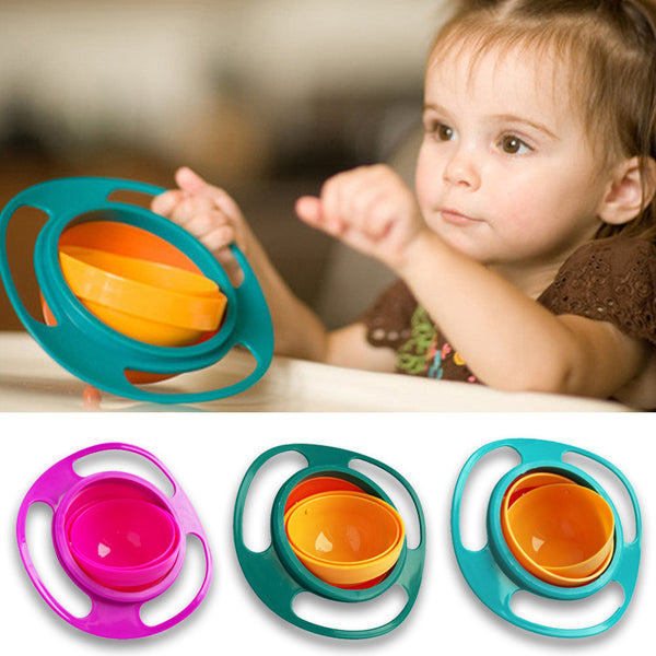 Anti-Spill Snack Bowl für Kinder – Die schlaue Schüssel, die nicht kippt!
